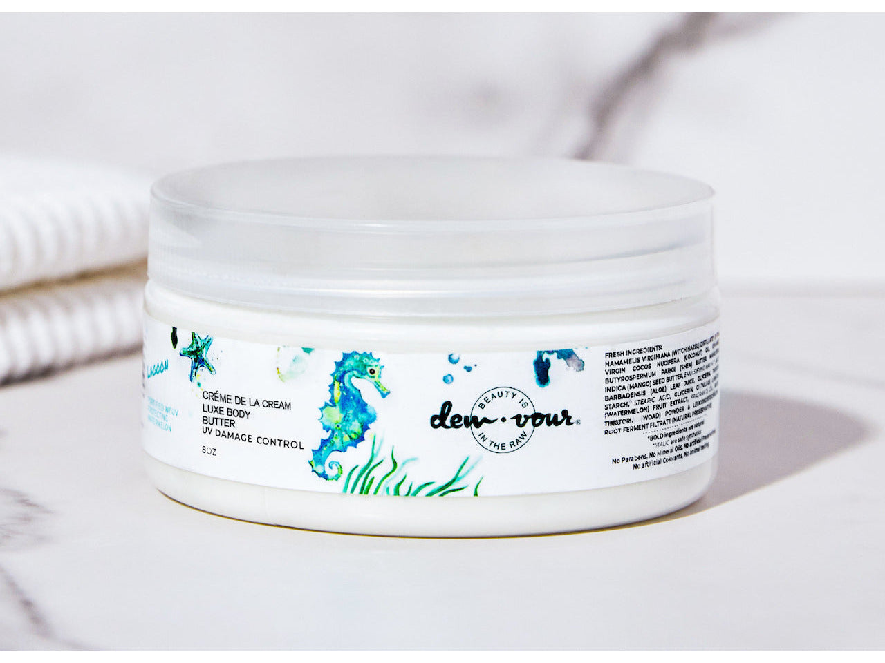 Lagoon Créme de la Cream | Sea Moss Luxe Body Butter | Psoriasis Cream | Ultra Moisturizing | Whipped Body Butter |