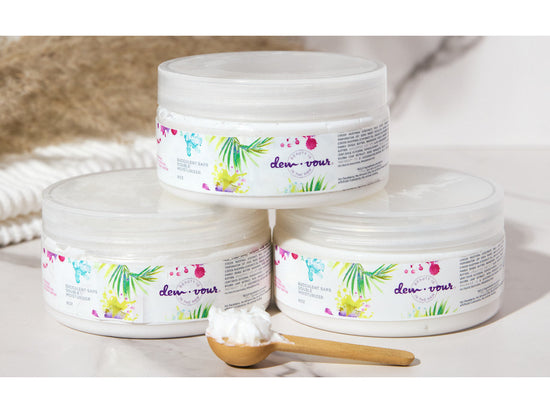 Palm Creme de la Cream | Luxe Body Butter | Coconut Hibiscus  | Skin Brightening | Hyperpigmentation | Coconut Milk Cream