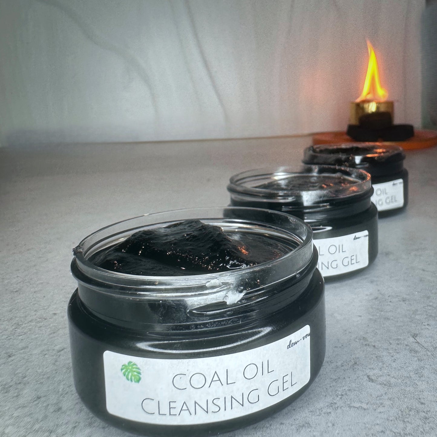 Coal Cleansing Gel | Pore Minimizing | Detoxifying Coconut Charcoal | Oil Cleansing Method