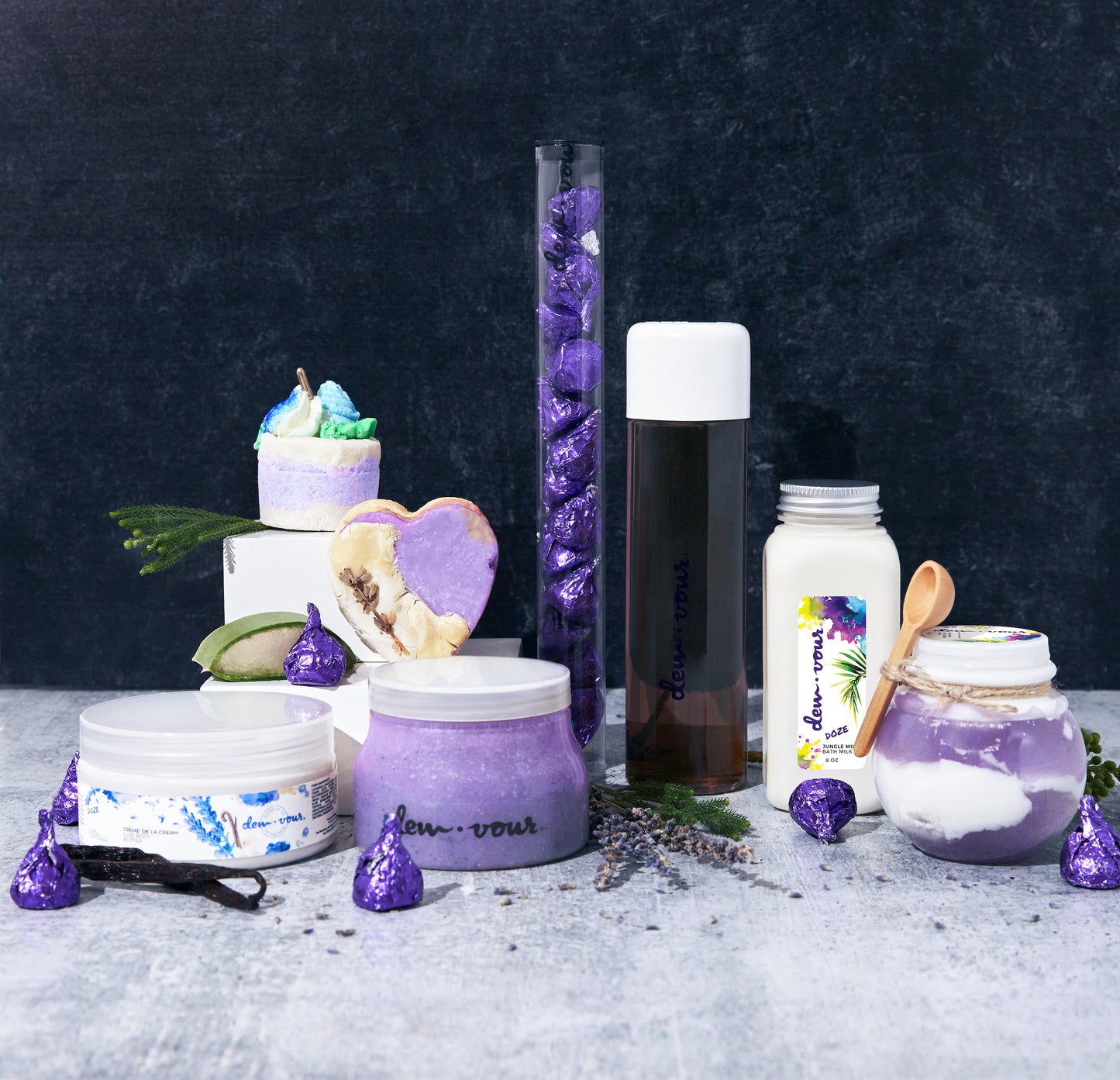 Leche de la selva de ensueño | Leche de Baño Líquida | Repelente de insectos natural | Lavanda Vainilla | Aceite de baño | Baño de leche