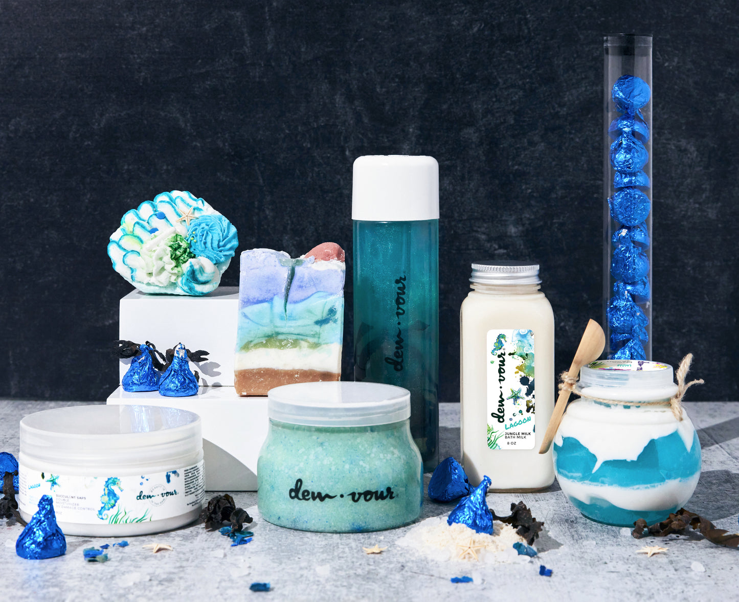 Lagoon Double Moisturizer | Succulent Sap | Sea Moss Body Butter | Dead Sea | Psoriasis Cream |  Gel Cream | Ultra Hydrating  | Seaweed | Ocean | Detox | Gel hydration