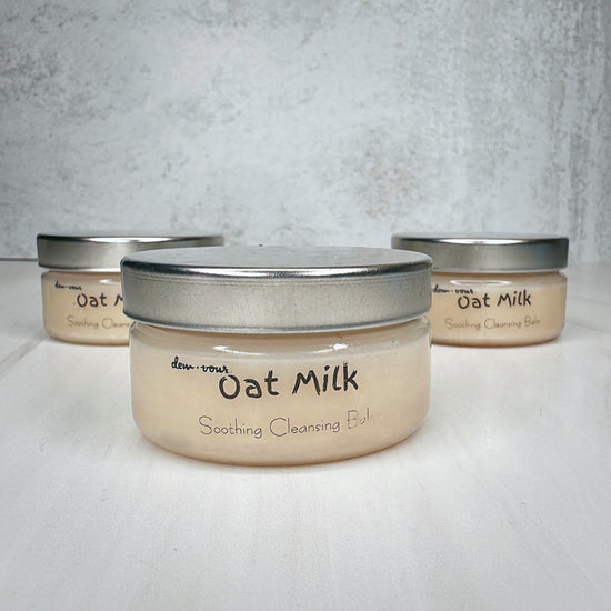 Oat Milk Ceramide Cream | Oat + Calendula Facial Moisturizer | Dry  | Eczema  | Oatmeal Gel Cream | 72 Hour