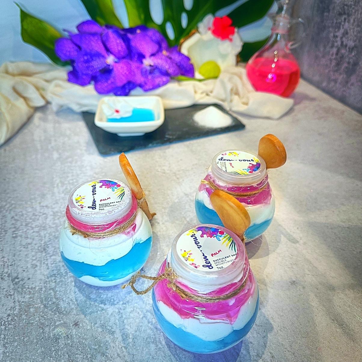 Palm Succulent Sap | Double Moisturizer | Skin Lightening | Gel Moisturizer for discoloration | Kojic Acid