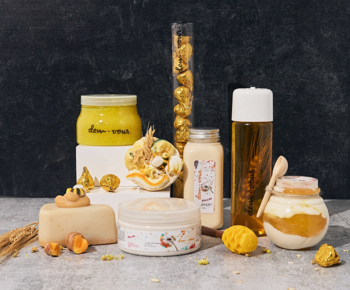 Porridge Botanical Extract | Vegan Honey | Shower Gel | Body Wash | Bubble Bath | Hand Soap | 8 oz.