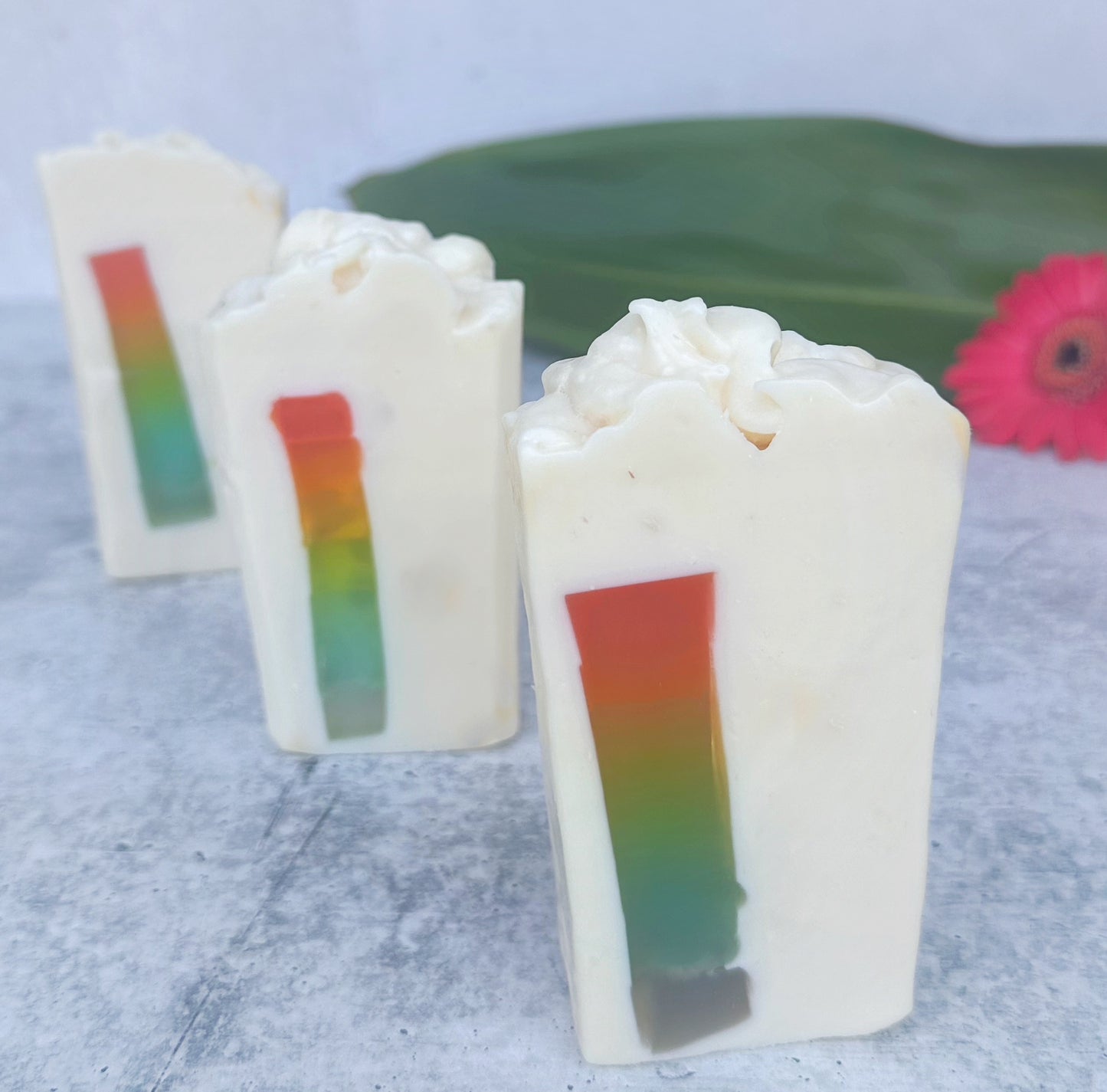 Pride | Soap Cake | Illipe Butter Soap | Solid Bar Soap | BIG Bar | 6 oz.