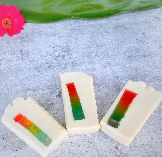 Pride | Soap Cake | Illipe Butter Soap | Solid Bar Soap | BIG Bar | 6 oz.