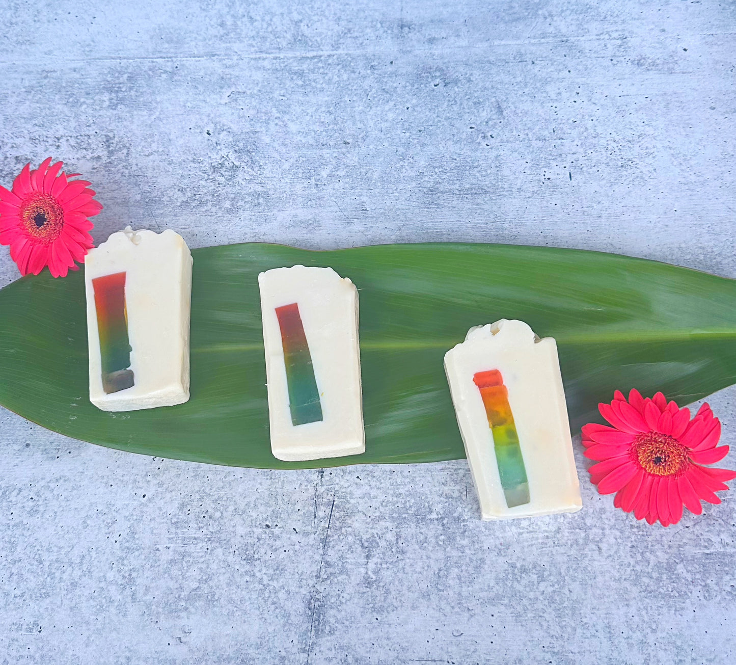 Pride | Soap Cake | Illipe Butter Soap | Solid Bar Soap | BIG Bar | 6 oz.