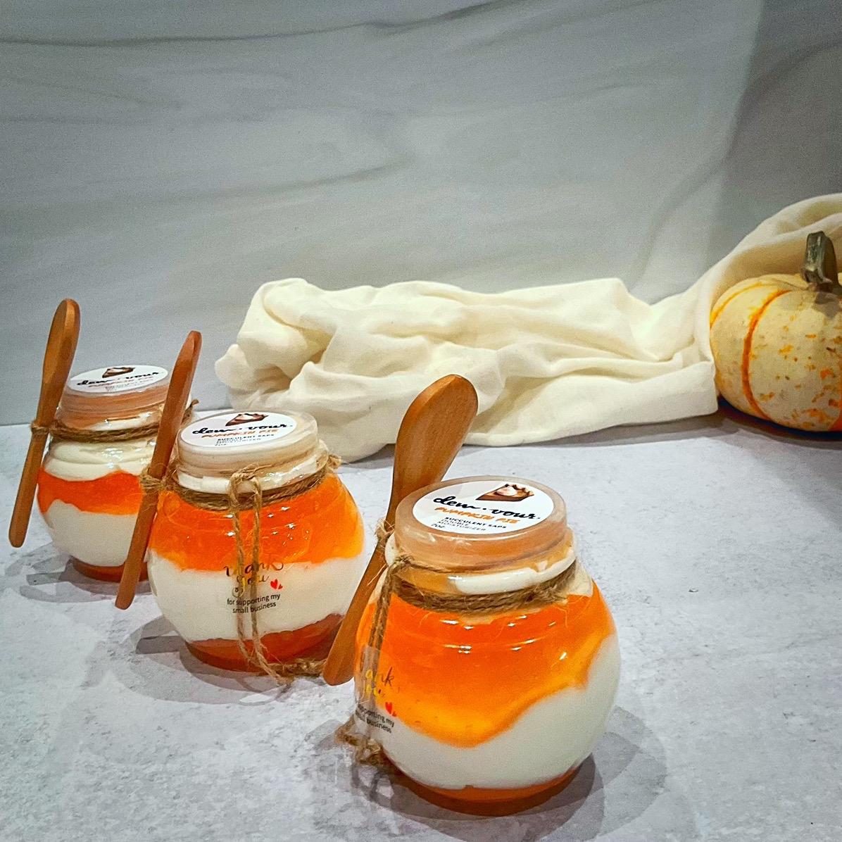 Pumpkin Pie Succulent Sap | Double Moisturizer | Collagen Boosting | Glowing Skin Butter | All Skin Types | Hydrating Silky Cream