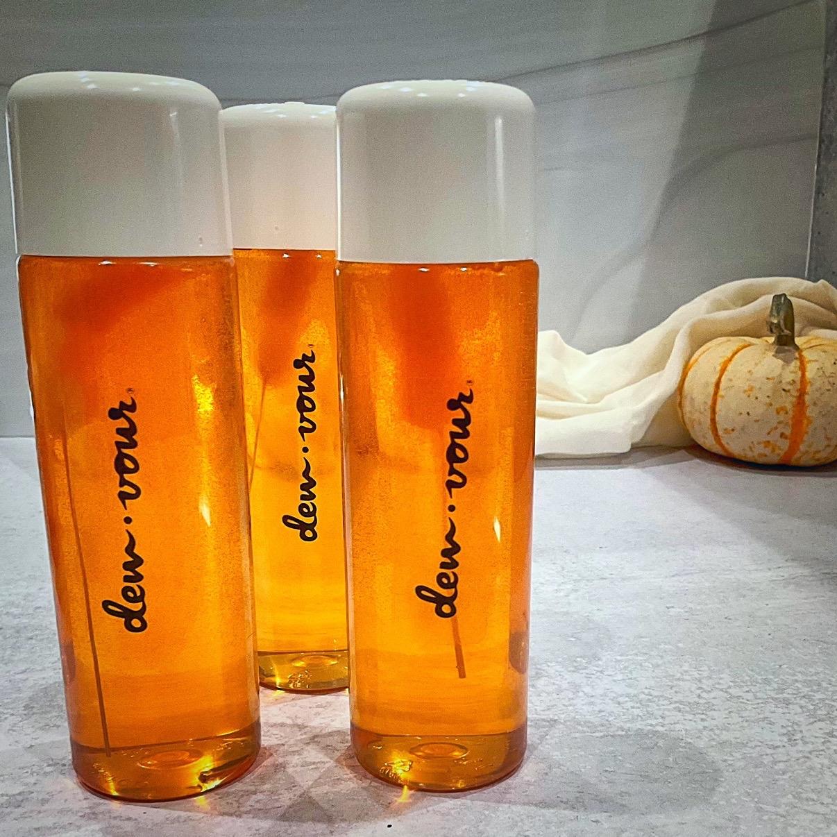 Pumpkin Pie Botanical Extract | Glow Cleanser | Acne | Skin Illuminating |  Shower Gel | Oil Control Cleansing |