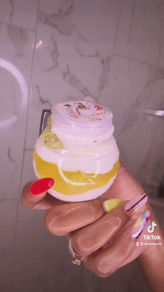 Load and play video in Gallery viewer, Porridge Succulent Sap | Double Moisturizer | Oatmeal Body Butter | Colloidal Oats | Eczema Cream | Gel Cream | Ultra Hydrating
