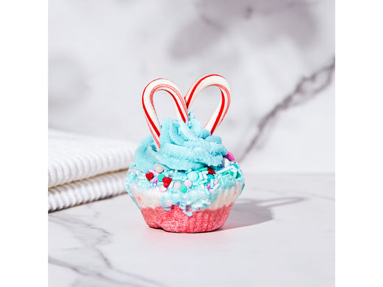 Blitzen Cupcake Bath | Pain Relieving Bath Bomb | Bath Melt | Bath Milk | Bath Soak | Menthol | Organic