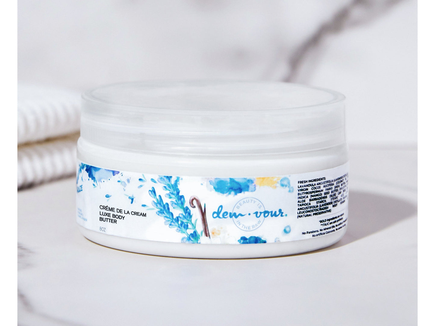 Dream Créme de la Cream | Mantequilla corporal de lujo | Repelente de insectos naturales | Curación de heridas | Acné | Ultrahidratante 