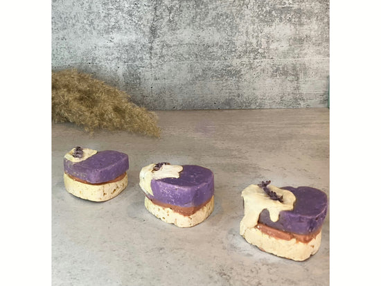 Dream Tea Cake of Soap | Castile Soap Lavender | Lavender Vanilla | Organic | Natural | Handmade Soap