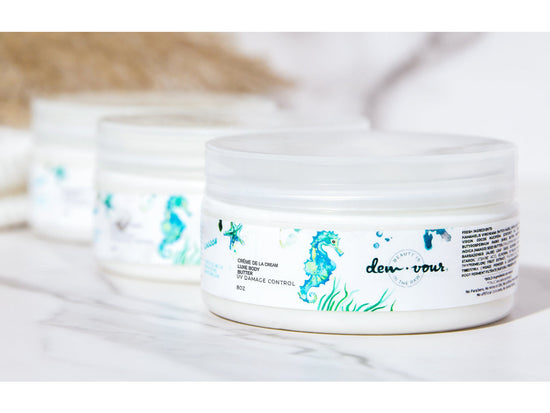 Lagoon Créme de la Cream | Sea Moss Luxe Body Butter | Psoriasis Cream | Ultra Moisturizing | Whipped Body Butter |