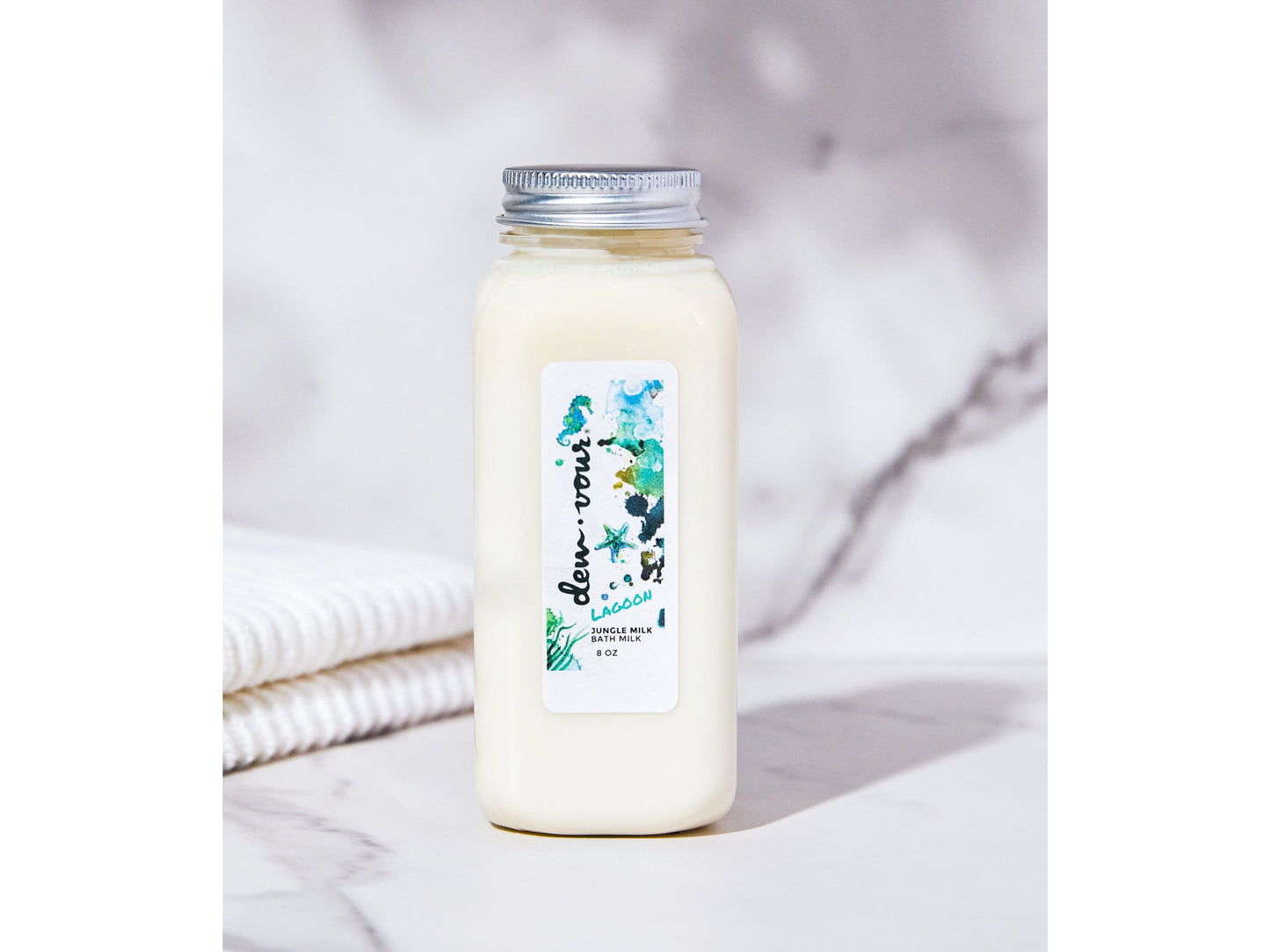 Lagoon Jungle Milk | Dead Sea Bath Milk | Psoriasis Bath Soak | Liquid Bath Milk | Ultra Moisturizing | Bath Oil Soak