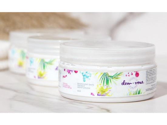 Crema de Palma de la Crema | Mantequilla corporal de lujo | Hibisco de coco | Iluminador de la piel | Hiperpigmentación | Crema De Leche De Coco 