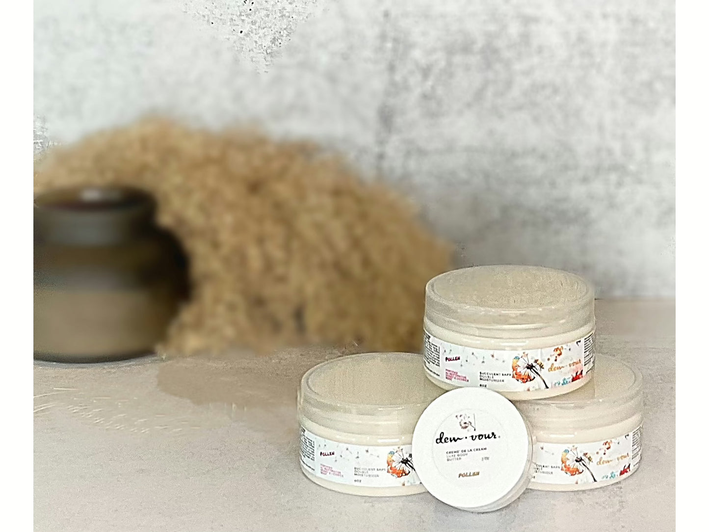 Porridge Créme de la Cream| Oatmeal Body Butter | Honey Body Butter | Eczema Relief | Holistic | Natural Skincare | Vegan | Oatmeal Body Cream